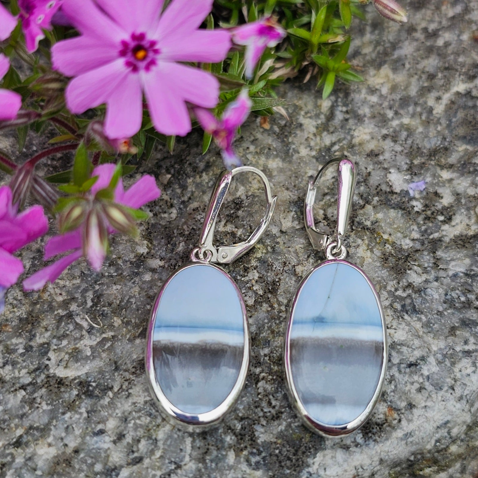Owyhee Opal beach day earrings