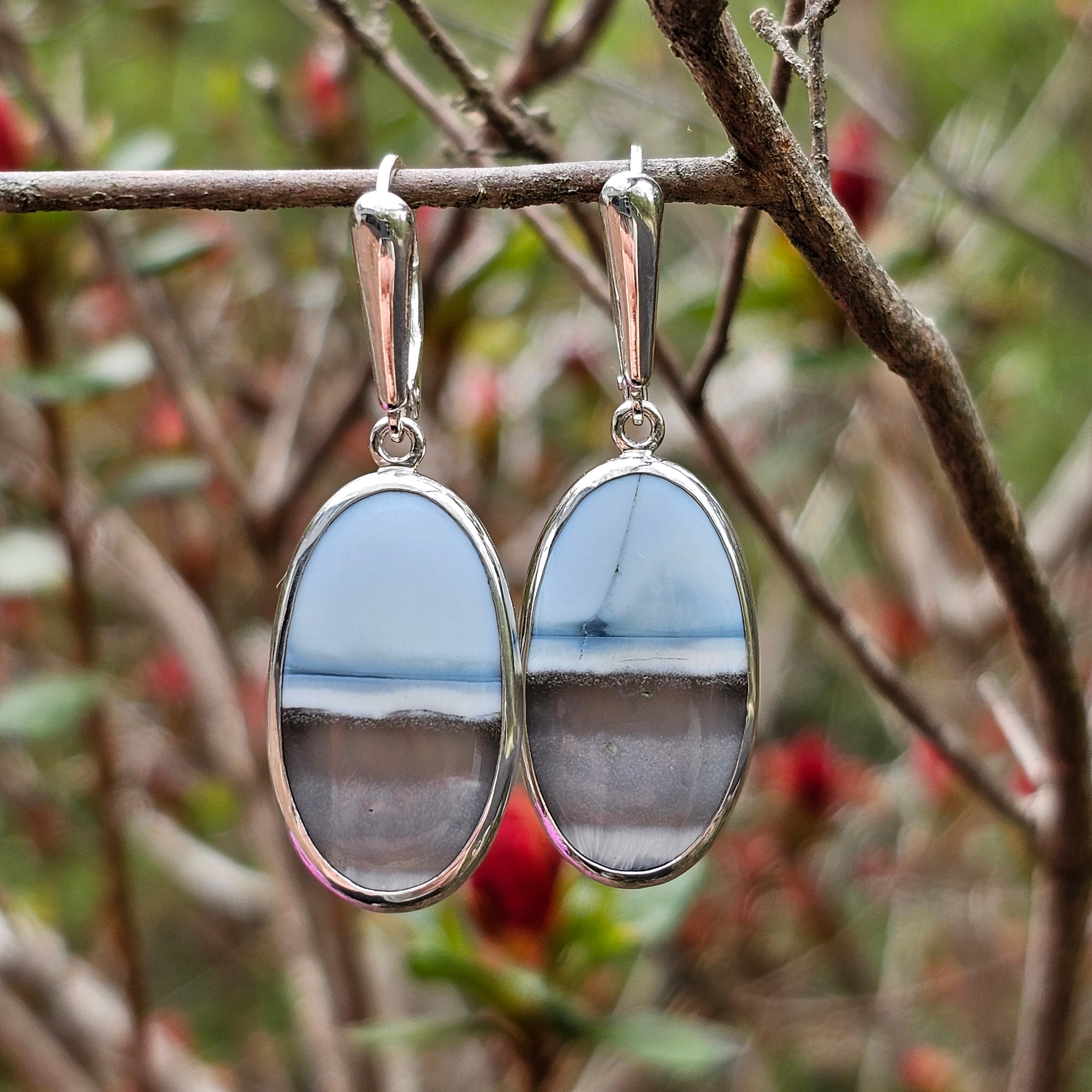 Owyhee Opal beach day earrings