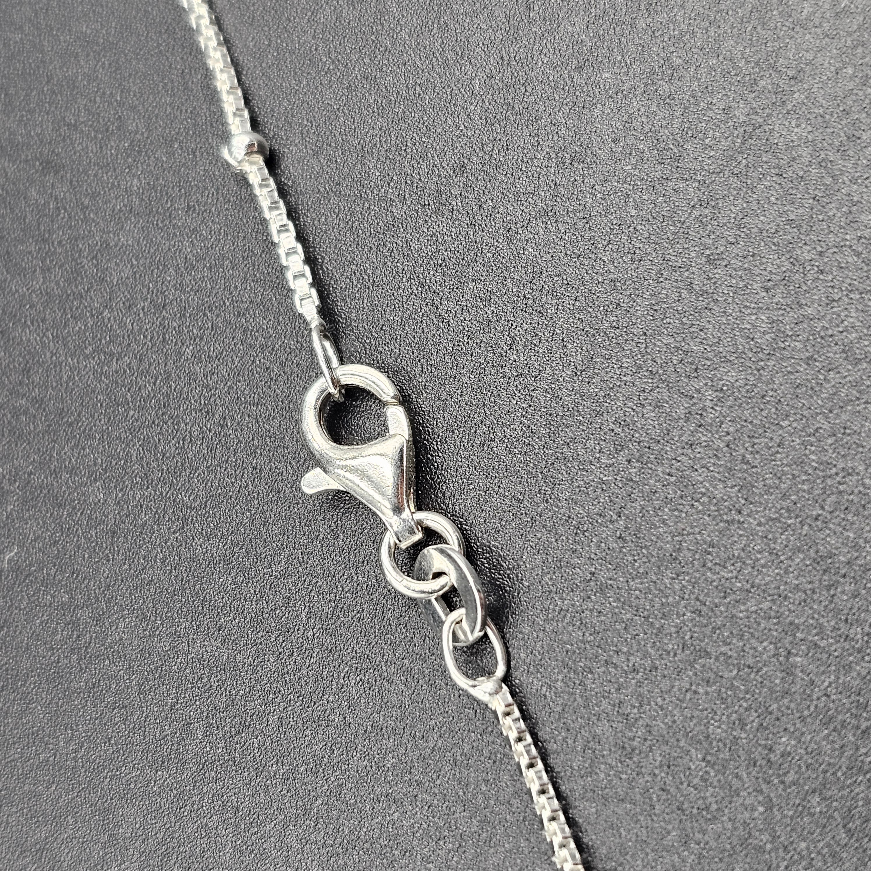 Silver lobster clasp