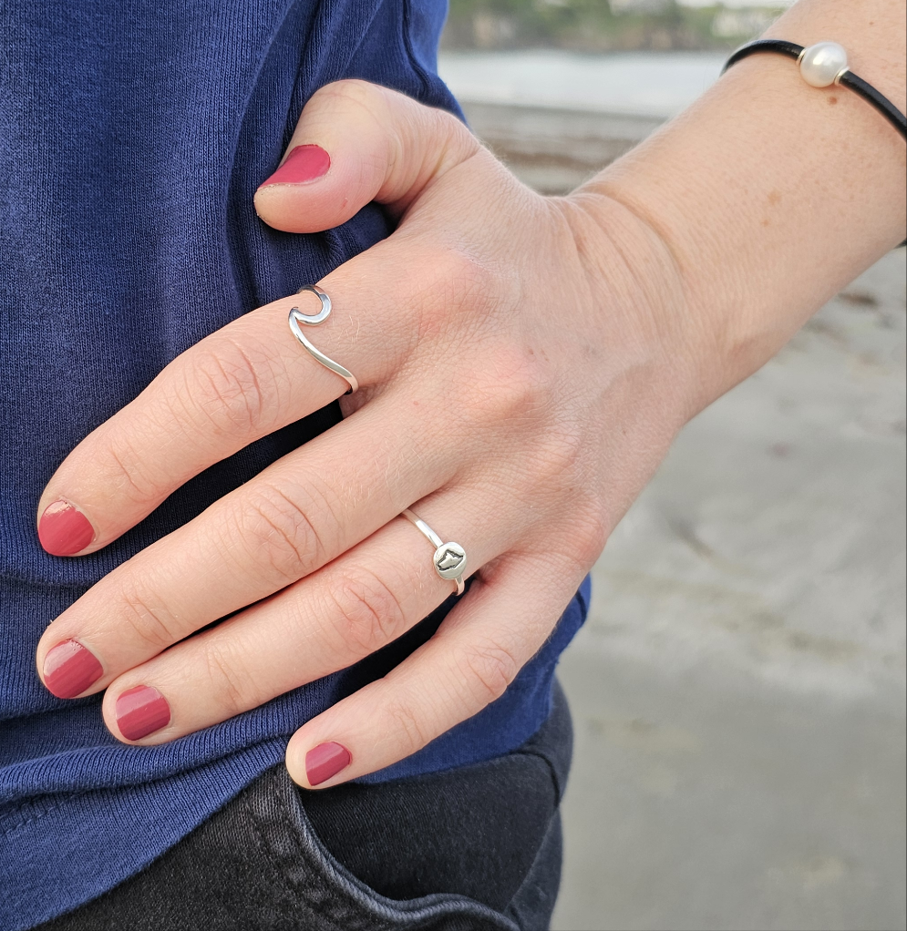 Maine ring sterling silver