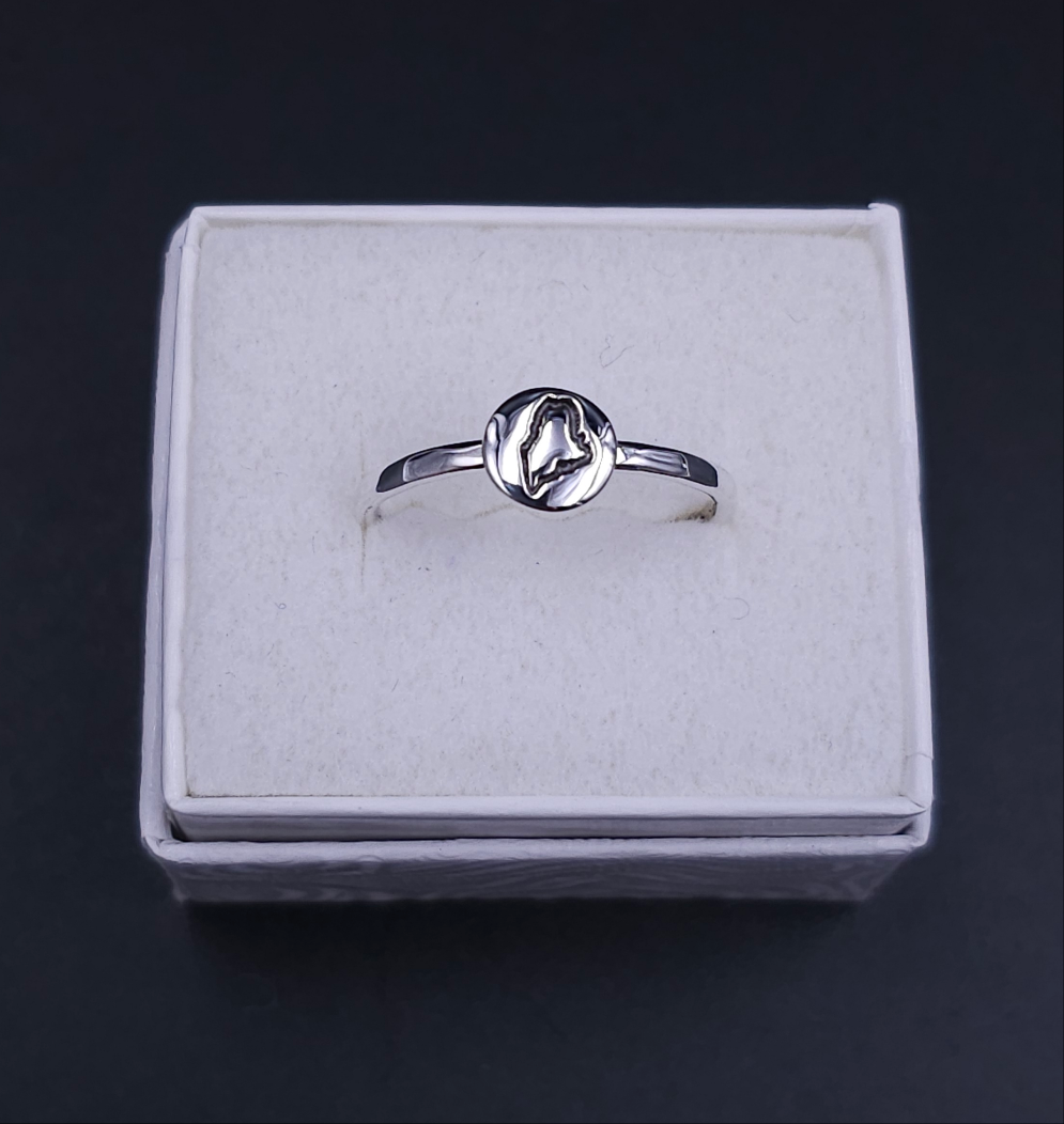 Maine ring sterling silver