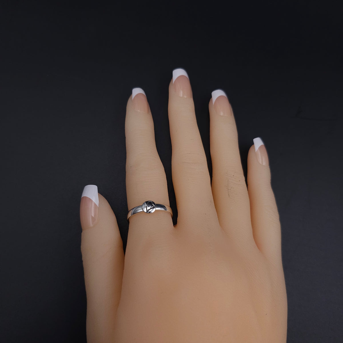 Maine - the way life should be sterling silver ring