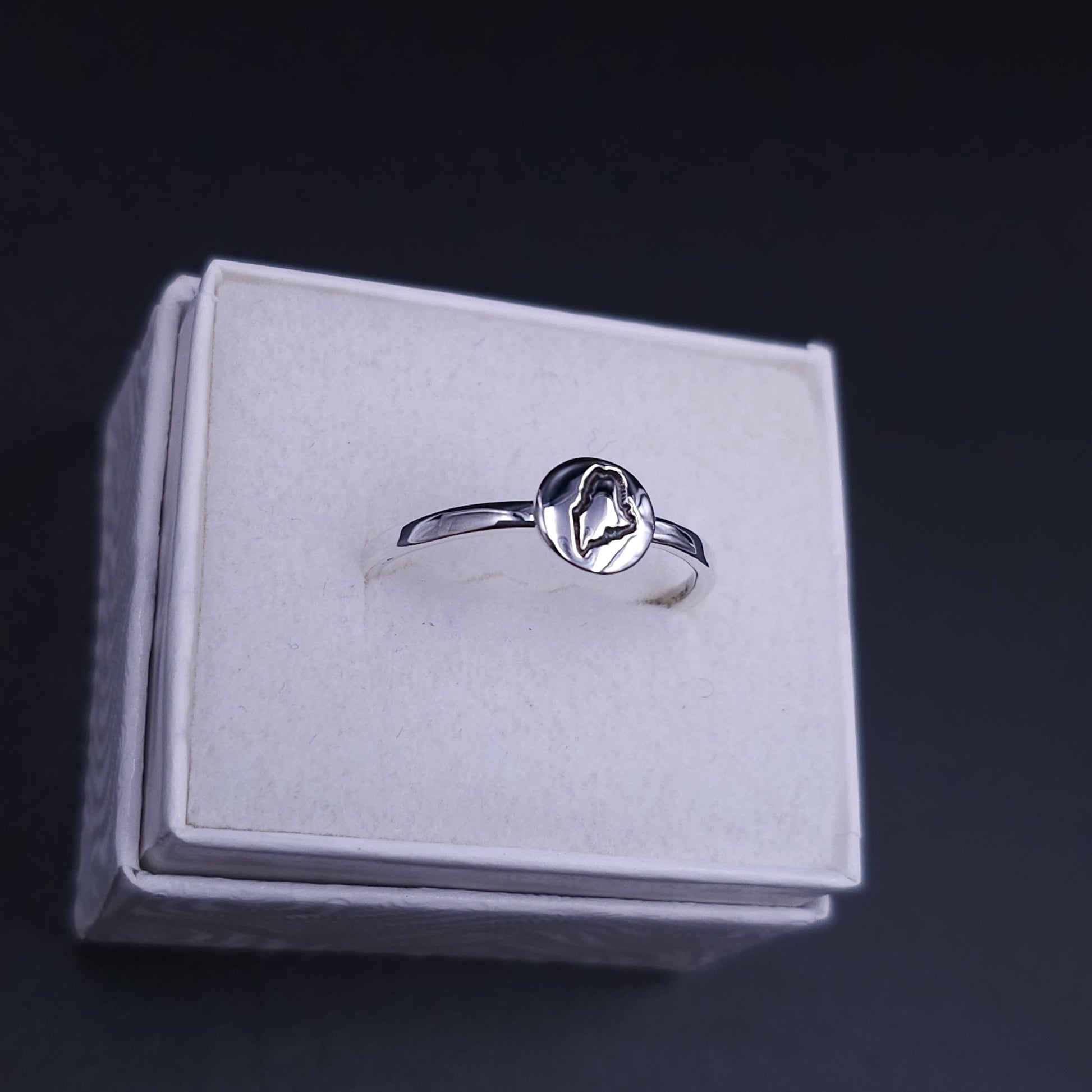 Maine ring sterling silver