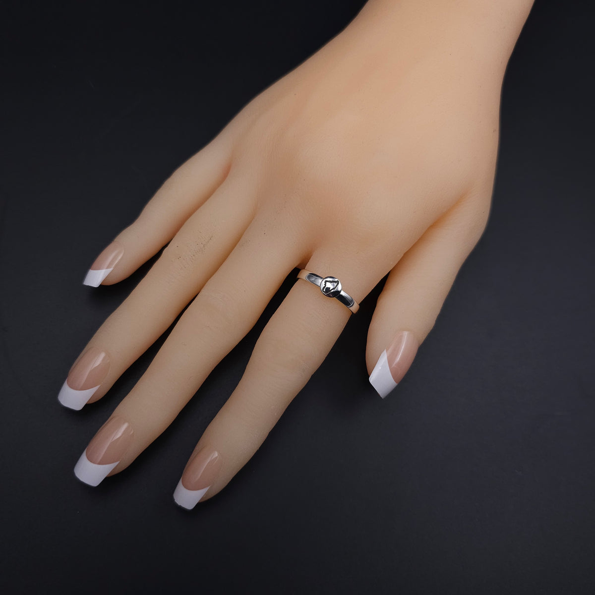 Maine - the way life should be sterling silver ring