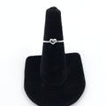 Cute little heart ring in sterling silver