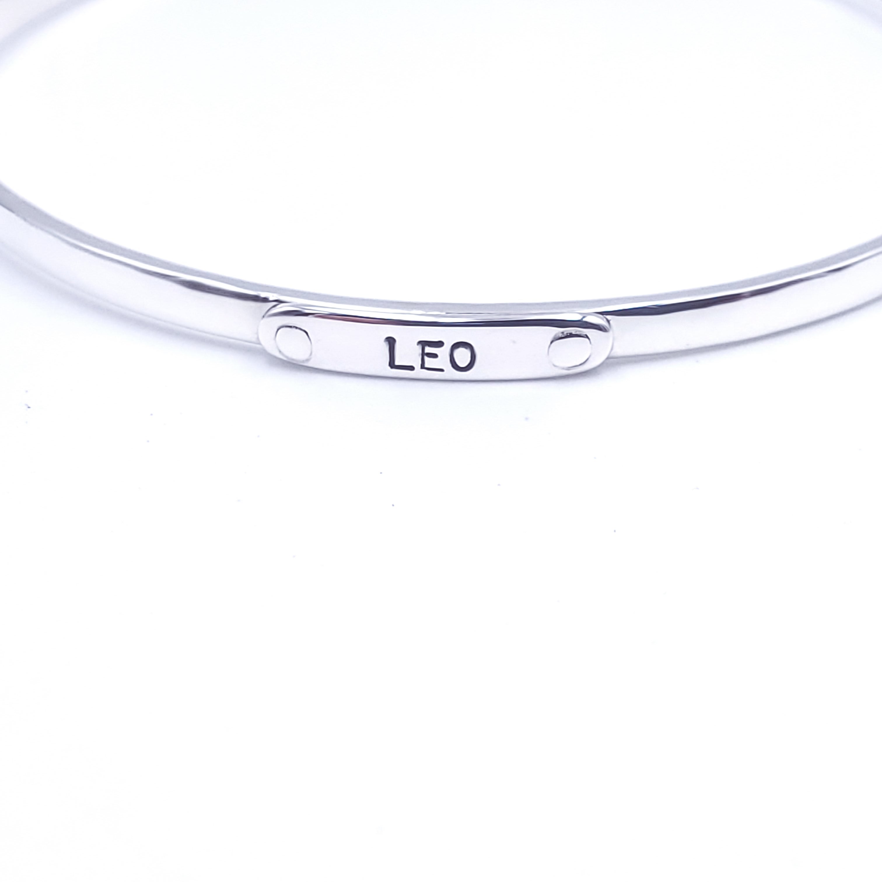 LEO silver bracelet