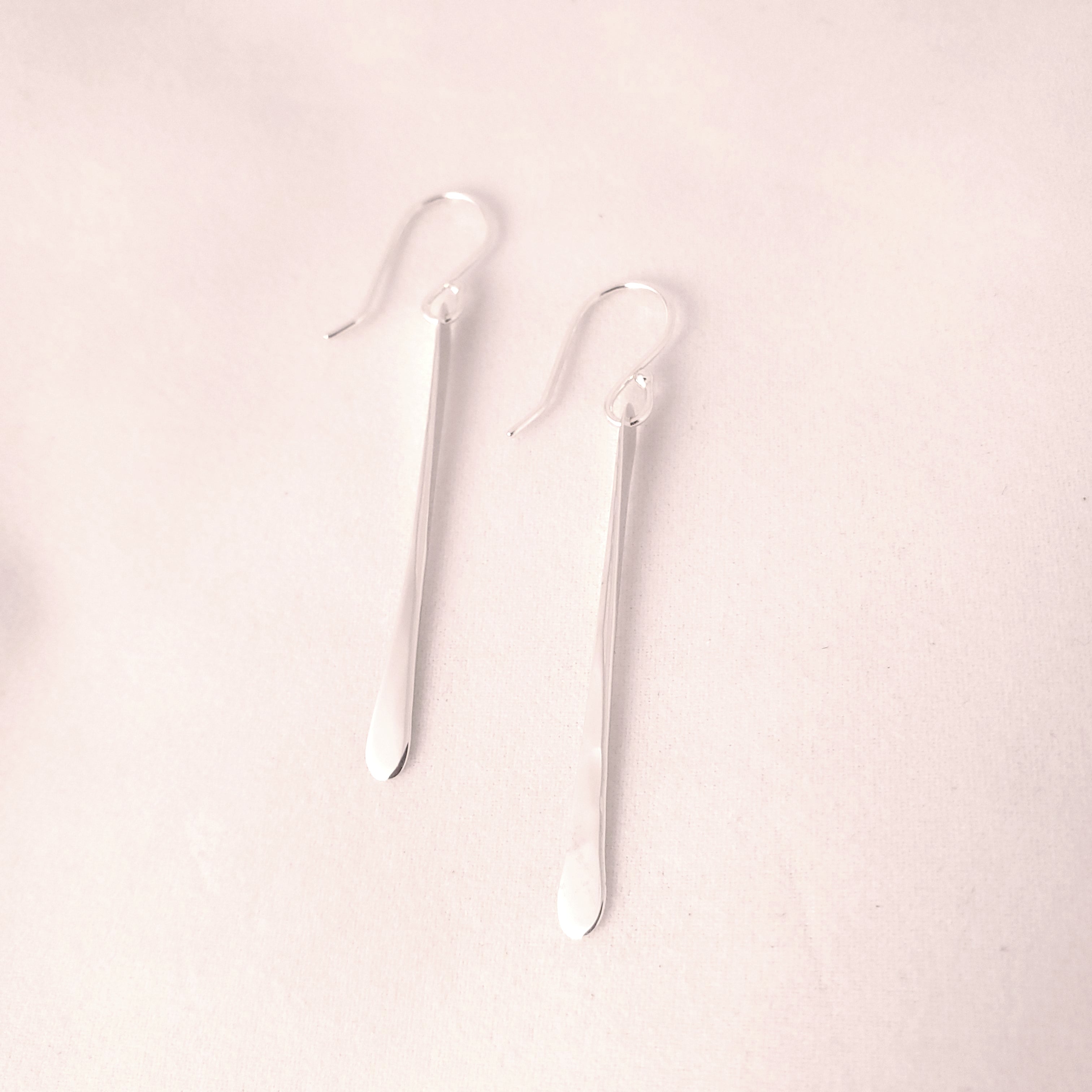 sterling icicle earrings